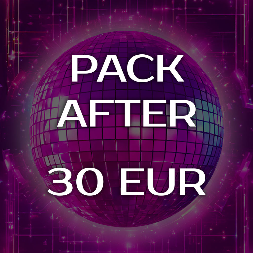 Billet Pack After - 30 euros